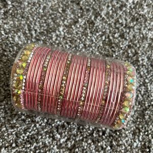 Pink Bangle Set